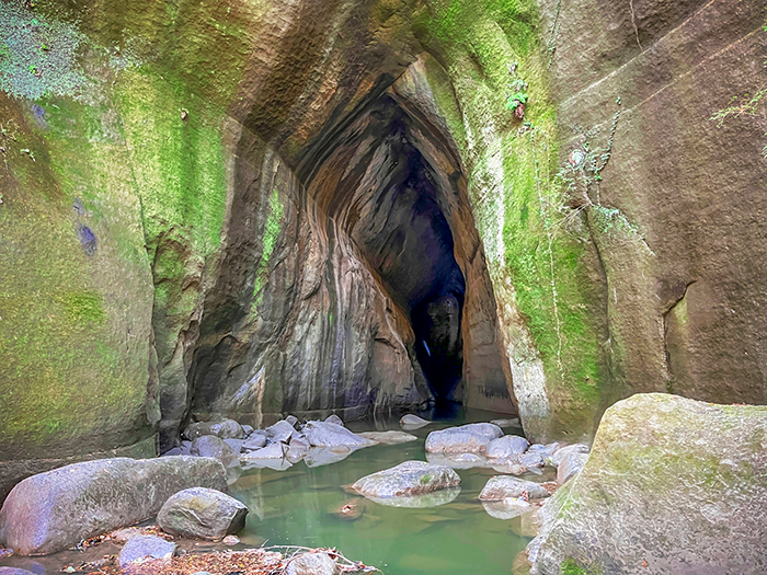 浦白川のドンドンの写真